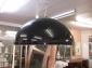 Suspension ALVIN noire/Argent