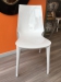 Chaise Vanity Blanc Glossy